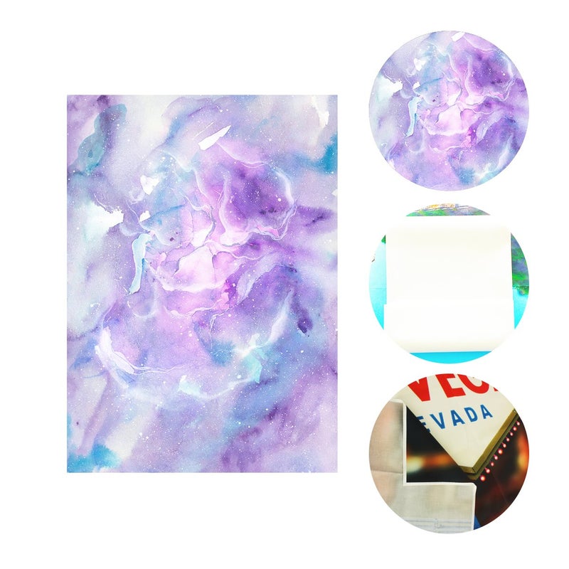 LYLYCTY 5X7ft Pink Purple Watercolor Painting Marble Texture Pattern Studio Backdrop LYHUI049 - Image 5